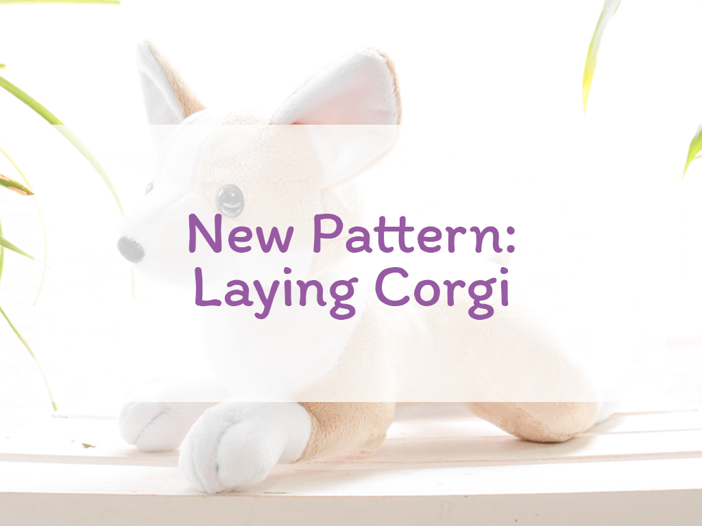 New Pattern: Laying Corgi