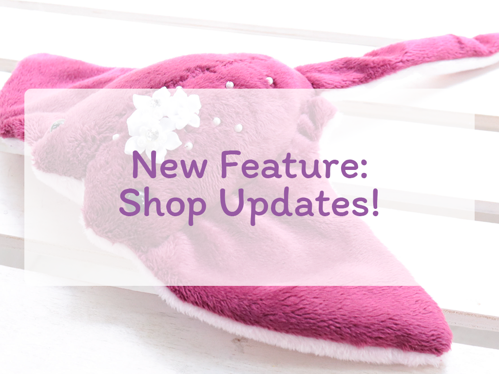 New Feature: Shop Updates – BeeZeeArt