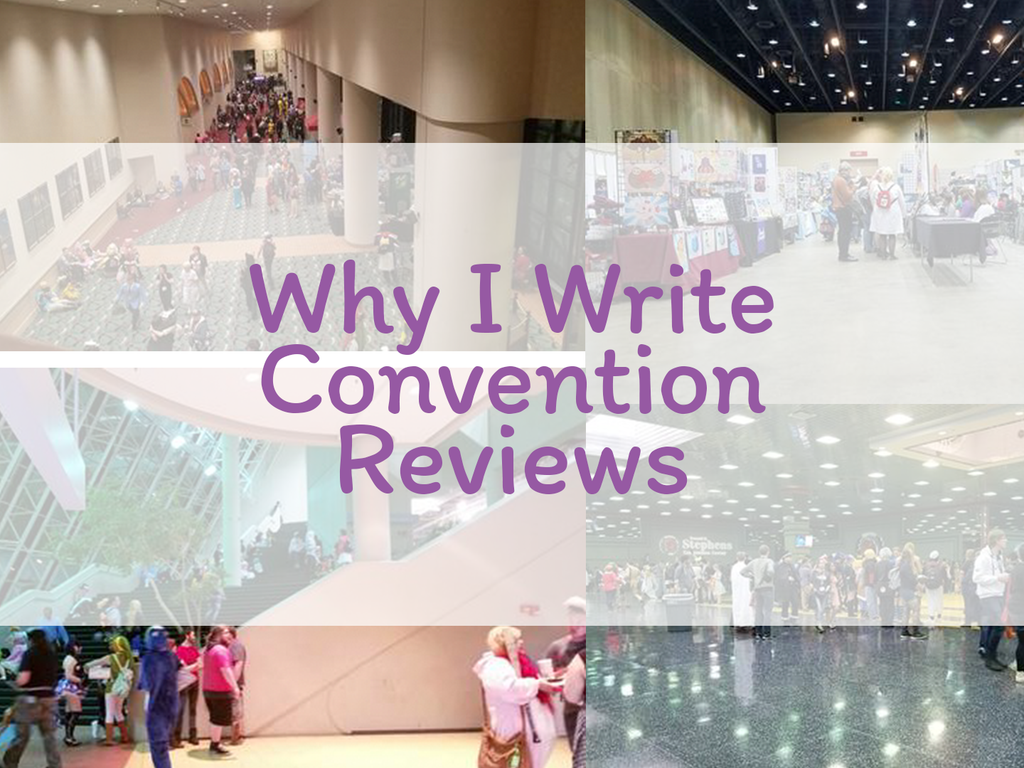 Why I Write Convention Reviews
