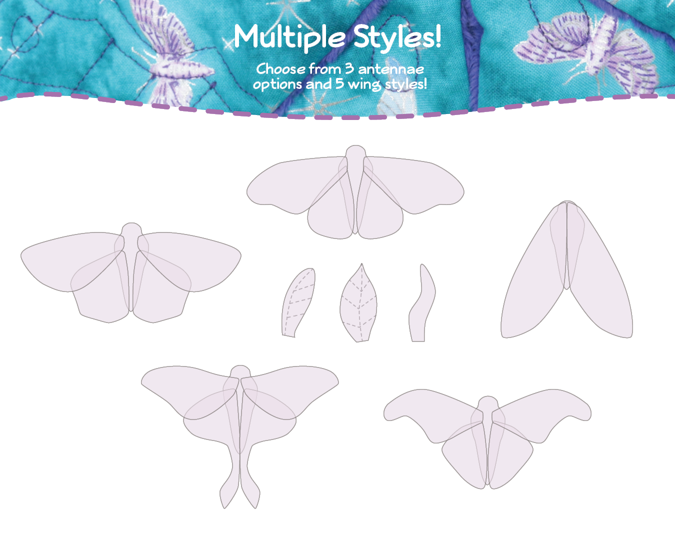 Moth Plush Sewing Pattern - Digital Download – BeeZeeArt