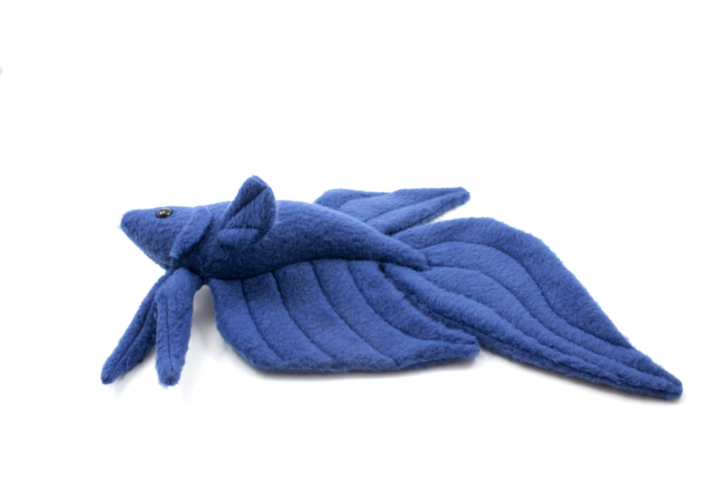 Betta Fish Stuffed Animal Sewing Pattern  - Digital Download, Pattern, BeeZeeArt 